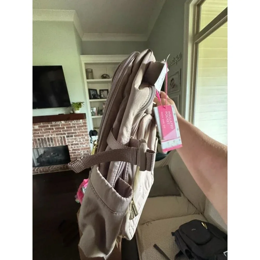 Viral Stanley backpack light purple color